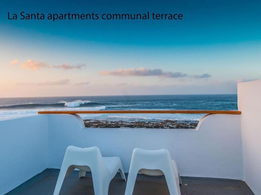 Weybeach1 -Shared Terrace,Ocean View,Sea Frontline La Santa Exteriör bild