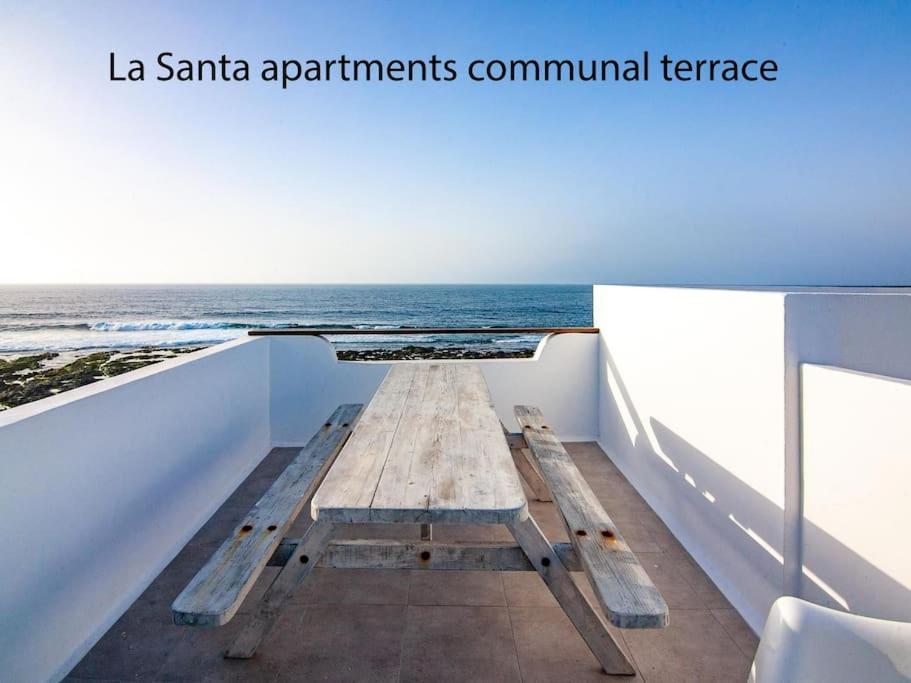 Weybeach1 -Shared Terrace,Ocean View,Sea Frontline La Santa Exteriör bild
